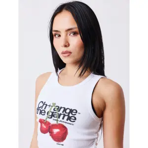 T-shirt με εκτύπωση κεράσια γυναικείο Project X Paris image-3