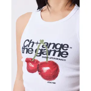 T-shirt με εκτύπωση κεράσια γυναικείο Project X Paris image-4