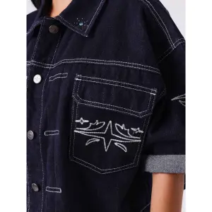 Women's denim jacket Project X Paris image-4
