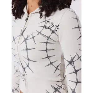 Women's Eyelet Hooded Sweatshirt Project X Paris image-5
