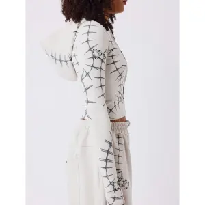 Women's Eyelet Hooded Sweatshirt Project X Paris image-2