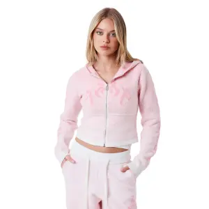 Women's zip-up hooded jacket Project X Paris Fluffy image-1