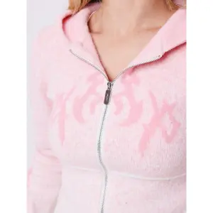 Women's zip-up hooded jacket Project X Paris Fluffy image-6