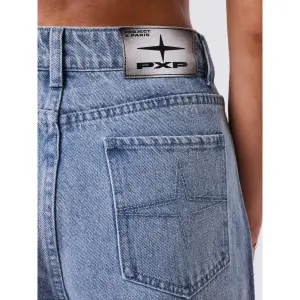 Damen Baumwolle Wide Leg Jeans Project X Paris image-4