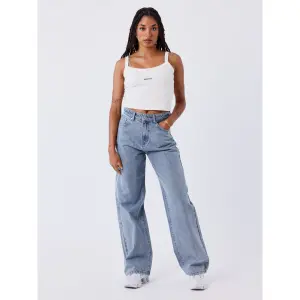 Damen Baumwolle Wide Leg Jeans Project X Paris image-5