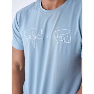T-shirt com logótipo bordado Project X Paris image-5