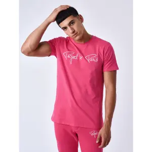 Logo borduurwerk T-shirt Project X Paris Basic image-3