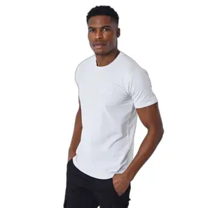 Maglietta basic a maniche corte con logo ricamato Project X Paris image-1