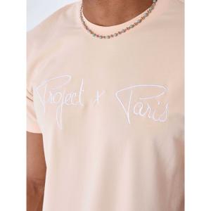 project basic logo embroidery t-shirt Project X Paris image-5