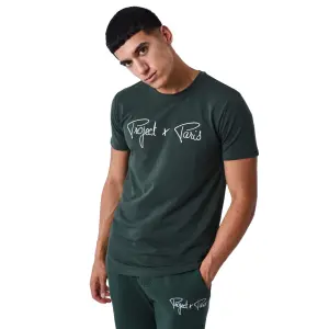 T-shirt basic broderie logo Project X Paris image-3