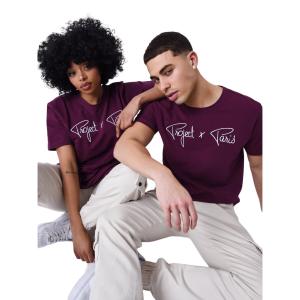 Basic logo embroidery t-shirt Project X Paris image-5