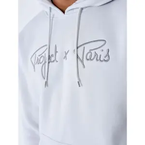 Hooded sweatshirt with logo embroidery Project X Paris image-3