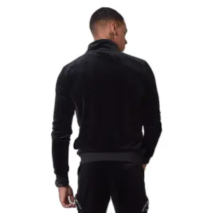 Veste de survêtement zippée velvet avec poches Project X Paris Relief image-1