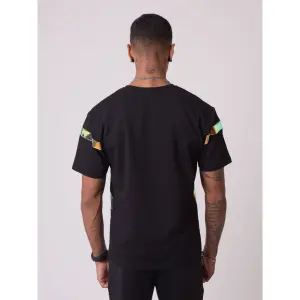 T-shirt com riscas iridescentes Project X Paris image-1