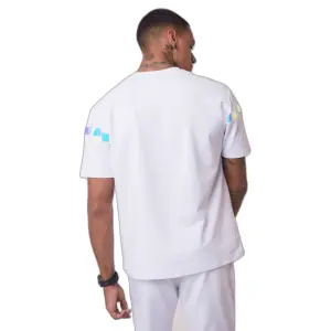 T-shirt met iriserende strepen Project X Paris image-2