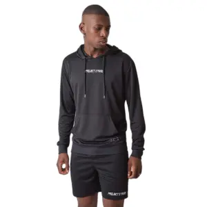 Basic Kapuzen-Sweatshirt aus Mesh Project X Paris image-1