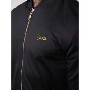 Jakke med teddykrave og guldbogstaver Project X Paris image-3