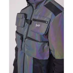 Veste réfléchissante multi-poches Project X Paris image-4