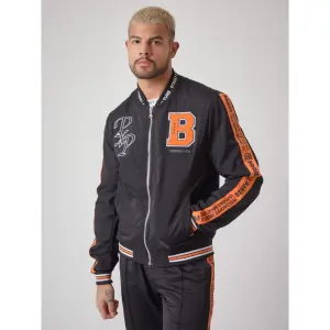 Casaco com gola de peluche estilo basebol "Baba collab Project X Paris image-1