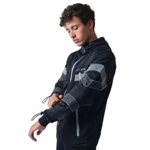 Cazadora biker reflectante de longitud media Project X Paris image-6