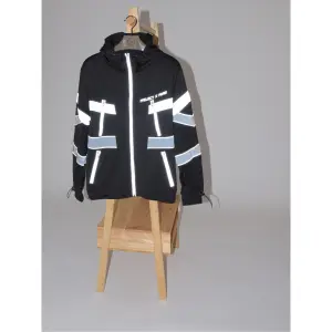 Cazadora biker reflectante de longitud media Project X Paris image-4