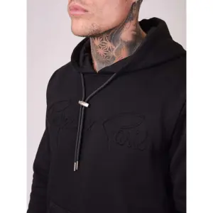 Sweatshirt hoodie met logo in reliëf Project X Paris image-5