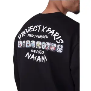 Sweatshirt à capuche col rond Project X Paris One Piece Crew image-4