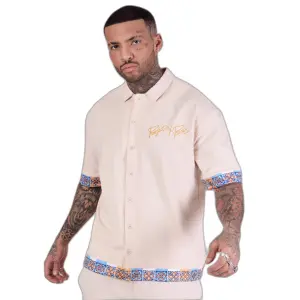 Shirt met "azulejos" patroon Project X Paris image-1