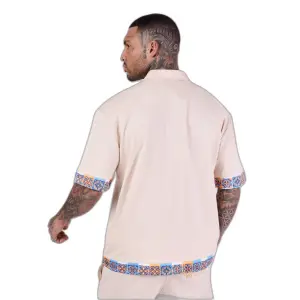 Shirt met "azulejos" patroon Project X Paris image-4