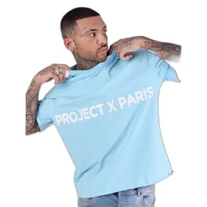 T-shirt oversize Project X Paris Logo loose basic image-3