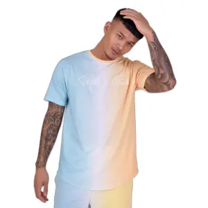 Tweekleurig T-shirt met kleurverloop Project X Paris image-1