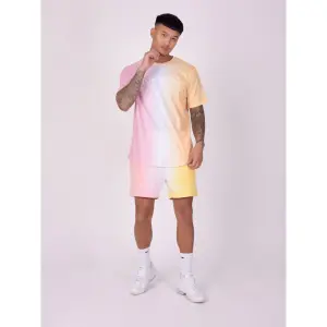 Tweekleurig T-shirt met kleurverloop Project X Paris image-1