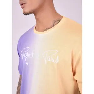 T-shirt de dois tons de gradiente Project X Paris image-5