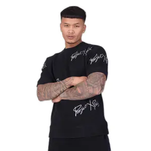 T-shirt style maille imprimé logo Project X Paris Soft image-0