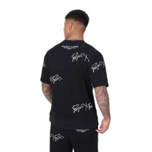 T-shirt style maille imprimé logo Project X Paris Soft image-4