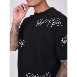 T-shirt style maille imprimé logo Project X Paris Soft image-5