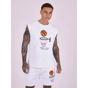 Tanktop Project X Paris Design Basketball Pixel image-2