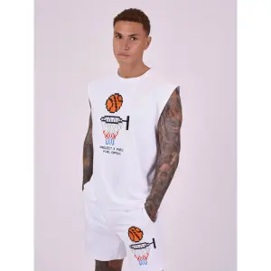 Tanktop Project X Paris Design Basketball Pixel image-3