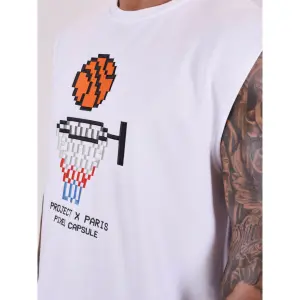 Tanktop Project X Paris Design Basketball Pixel image-5