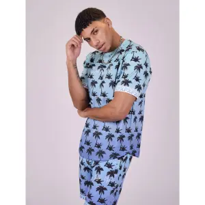 T-shirt com estampa de palmeira Project X Paris image-3