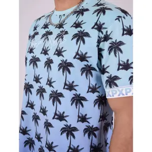 T-shirt com estampa de palmeira Project X Paris image-5