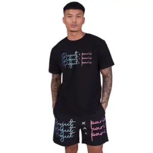 T-shirt com logótipo impresso em gradiente Project X Paris image-2