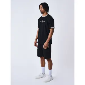 T-shirt with contrasting logo band Project X Paris image-5