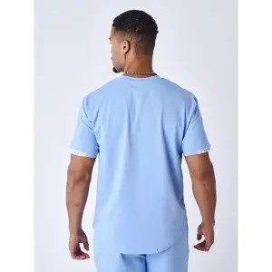 T-shirt with contrasting logo band Project X Paris image-2