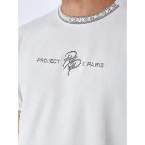 Plain t-shirt with logo band Project X Paris image-5