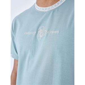 Plain t-shirt with logo band Project X Paris image-4