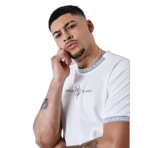 T-shirt uni avec bande logo Project X Paris image-3