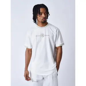 T-shirt with contrasting logo band Project X Paris image-3