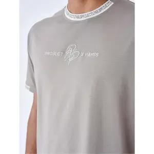 Plain t-shirt with logo band Project X Paris image-5