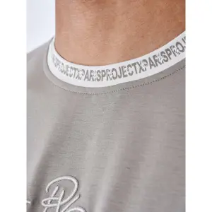 Plain t-shirt with logo band Project X Paris image-6